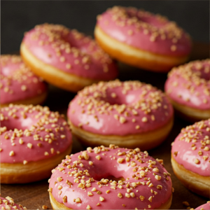 Strawberry Donuts